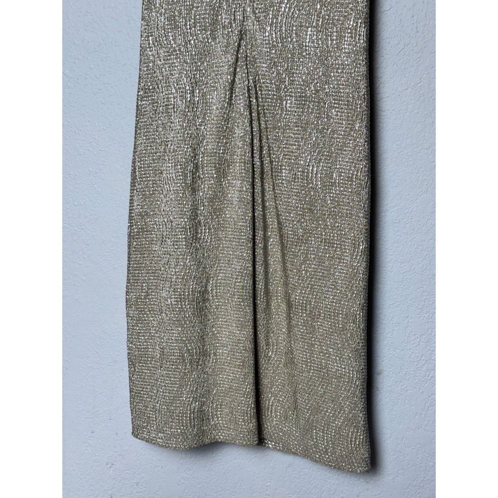 Lauren Ralph Lauren Dress Women's Size 6 Gold Holiday Party Glamour Elegant - Picture 14 of 16